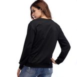 Graphic Print Long Sleeve T Shirt Casual Style Round Neck Loose Fit Ideal for Everyday Wear Whol