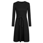 Long Sleeve Knit Dress for Women Casual Fit Autumn Winter Collection factory direct