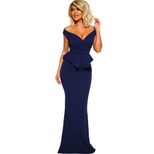 Elegant Evening Gown Deep V Neck Floor Length Sleeveless Perfect for Parties and Formal Events W