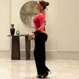 Fashionable Long Sleeve Bodycon Dress for Women Floral Print Round Neck Slim Fit Perfect for Aut