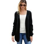 Womens Mid Length Cardigan Sweater Long Sleeve Cozy Knit Winter Fashion Wholesale Available