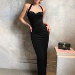 Elegant Burgundy Bodycon Maxi Dress Summer Fashion Chic Style Perfect for Parties Wholesale Avai