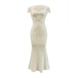 Elegant Mermaid Long Dress French Style Sexy Design Formal Occasion Wholesale Available OEM ODM