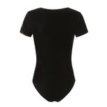 Velvet Jumpsuit Short Sleeve Slim Fit Versatile Design Casual Wear for Women Wholesale Available