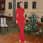 Fashionable Womens Long Sleeve Bodycon Dress Pleated Design Sexy Open Back Slim Fit Autumn Winte
