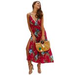 Bohemian Print Maxi Dress Womens Summer Sleeveless Design Lightweight Fabric Stylish and Comfort