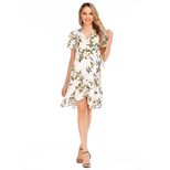 V Neck A Line Dress for Women Casual Street Style Spring Collection in Multiple Sizes