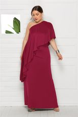 Plus Size Womens Off Shoulder Loose Dress Comfortable Fabric Casual Summer Wear