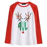 Womens Long Sleeve T Shirt Round Neck Print Design Autumn Casual Wear ready to ship