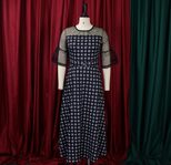 Sheer Mesh Panel Dress Fashionable Sexy Elegant Perfect for Office and Casual Occasions Availabl