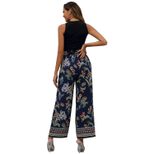 High Waisted Wide Leg Pants Floral Print Casual Style Comfortable Fit Perfect for Vacation or Le