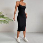 Sleeveless Bodycon Dress for Women Sexy Backless Design Casual Evening Wear Available in Multiple Sizes