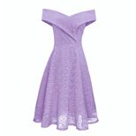 Off Shoulder Lace Dress for Women Elegant Evening Gown Perfect for Fall Winter Events