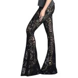 Sequin Casual Wide Leg Pants for Women Loose Fit Straight Cut Versatile Style Perfect for Autumn