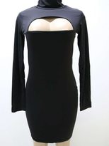 Bodycon Long Sleeve Dress Hollow Out Design Elegant Nightclub Style in Multiple Sizes