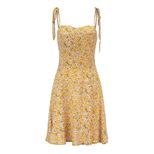 Floral Print Bodycon Maxi Dress Sleeveless V Neck Summer Vacation Style Wholesale Available OEM