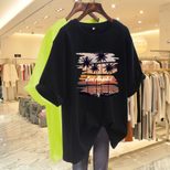 Plus Size Womens Long Sleeve Cotton T Shirt Loose Fit Comfortable Casual Top Autumn Wear