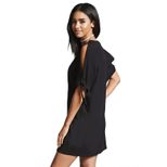 Womens Short Sleeve T Shirt Solid Color Patchwork Casual Summer Wear OEM ODM service