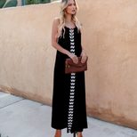 Summer Floral Print Backless Dress for Women Stylish Sexy Sleeveless Perfect for Parties and Cas