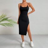 Sleeveless Bodycon Dress for Women Sexy Backless Design Casual Evening Wear Available in Multiple Sizes