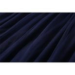 Mesh Maxi Dress for Women Long Sleeve Round Neck Flowy Design Autumn Winter Collection