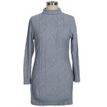 Knit Sweater Dress High Neck Bodycon Fit Elegant Style Autumn Winter Fashion for Women Ready to Ship