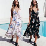 Womens Floral Print Cami Dress Sexy Stylish Lightweight Spring Summer Fashion Wholesale Availabl