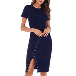 Womens Slim Fit Dress Spring Collection Elegant Design Comfortable Fabric Perfect for Casual or