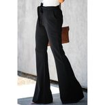 High Waist Wide Leg Pants for Women Solid Color Casual Style Autumn Winter Collection