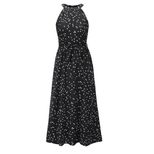 Sleeveless Polka Dot Dress Fashionable Sexy Spring Summer Style Perfect for Parties and Casual O