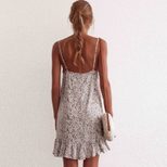 Floral Print Cami Dress Sexy Casual Lightweight Perfect for Travel and Vacation Wholesale Availa