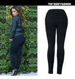 High Waist Ripped Skinny Jeans for Women Stretch Fabric Casual Chic Style Available in Multiple Sizes Wholesale