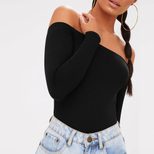 Long Sleeve Off Shoulder Jumpsuit Slim Fit Elegant Design Comfortable Fabric Spring Summer Fashi