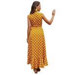 Sleeveless Polka Dot Dress Original Design Summer Style Casual Wear Wholesale Available private