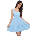 Elegant A Line Dress Sexy Off Shoulder Design Ruffled Hem Waist Defining Fit Perfect for Parties
