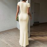 Elegant Mermaid Long Dress French Style Sexy Design Formal Occasion Wholesale Available OEM ODM