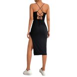Sleeveless Bodycon Dress for Women Sexy Backless Design Casual Evening Wear Available in Multiple Sizes