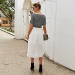 Womens Fashion Dress Elegant Design Sleeveless Lightweight Fabric Spring Summer Collection