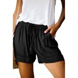 Womens Casual Tencel Shorts High Waist Loose Fit Wide Leg Summer Fashion Wholesale Available