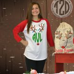 Womens Long Sleeve T Shirt Round Neck Print Design Autumn Casual Wear ready to ship