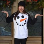 Womens Long Sleeve T Shirt Round Neck Print Design Autumn Casual Wear ready to ship