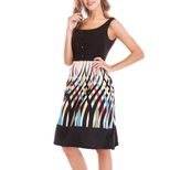 Floral Print Square Neck Sleeveless Maxi Dress for Women Casual Summer Wear Available in Multiple Sizes Wholesale
