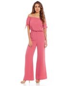 Off Shoulder Chiffon Jumpsuit Waist Tie Long Pants Stylish Sleeves Perfect for Parties and Event