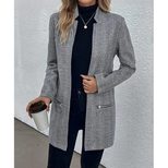 Wool Blend Long Coat for Women Stylish Winter Outerwear Available in Multiple Sizes Wholesale Supply
