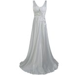 Lace Trimmed Backless Maxi Dress Solid Color Sleeveless Hollow Out Design Elegant Cocktail or We