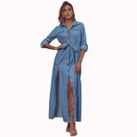 High Waisted Split Leg Jeans Womens Casual Denim Trousers Comfortable Fit for Everyday Wear Whol