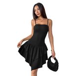 Sweet and Spicy Sexy Dress Summer Sleeveless Open Back Short Skirt Perfect for Parties and Night