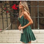 Womens Floral Print Sleeveless Dress Lightweight Casual Summer Style Available for Wholesale