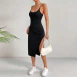 Sleeveless Bodycon Dress for Women Sexy Backless Design Casual Evening Wear Available in Multiple Sizes