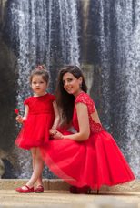 Lace Backless Dress for Women Round Neck Sleeveless Elegant Design Perfect for Parties and Events